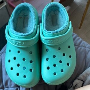 CROCS Kids' Turquoise Water Shoes